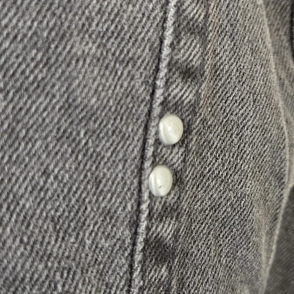 NWoT Wild Fable Black Denim Strapless Dress w Studded Detail Size Small - Picture 4 of 9